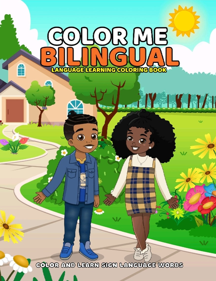 SIGN LANGUAGE II: COLOR ME BILINGUAL – Color Me Bilingual